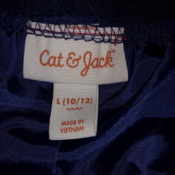 Kid’s Cat & Jack navy blue sequin skirt, size 10-12 - Picture 2 of 2